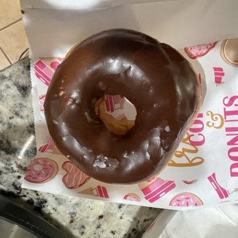West donuts & kolaches shop - Chocolate iced donut - Donuts Near Me - West, Texas West donuts & kolaches shop - Chocolate iced donut - Donuts Near Me - West, Texas