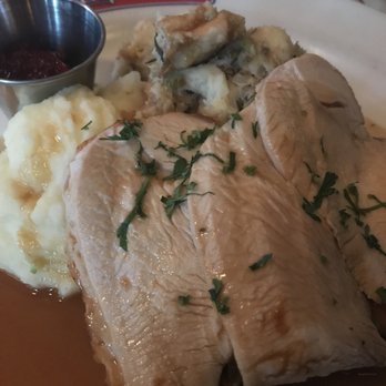 Le Diplomate - 2017 Thanksgiving pre-fixe menu entree. Honestly, the best Thanksgiving food I've ever had- the turkey and stuffing were 11/10 rating. - Brasseries Near Me - Washington, DC, District of Columbia