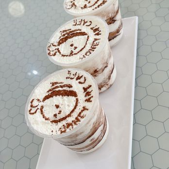 Honey Art Cafe - Tiramisu cake cup - Cafes Near Me - Houston, Texas