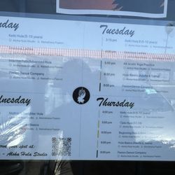 Aloha Hula Studio - Class hours more up to date schedule on her website
