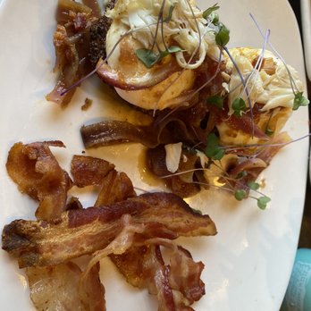 Bon Temps Grill - Crab cake bennies. Crab cakes topped with poached egg and jumbo crab meat. Side of bacon. Yum ! - Cajun/Creole Near Me - Lafayette, Louisiana Bon Temps Grill - Crab cake bennies. Crab cakes topped with poached egg and jumbo crab meat. Side of bacon. Yum ! - Cajun/Creole Near Me - Lafayette, Louisiana