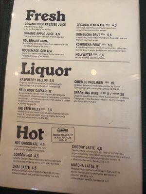 Menu photo 6 Holybelly Paris, 75 Menu photo 6 Holybelly Paris, 75