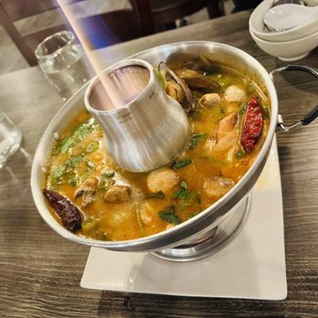 May Thai Kitchen - Seafood Tom Yum soup - Thai Near Me - Alameda, California