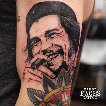 Forever Young Ink Tattoos - Che Guevara Tattoo by Manny - Tattoo Near Me - Toronto, Ontario