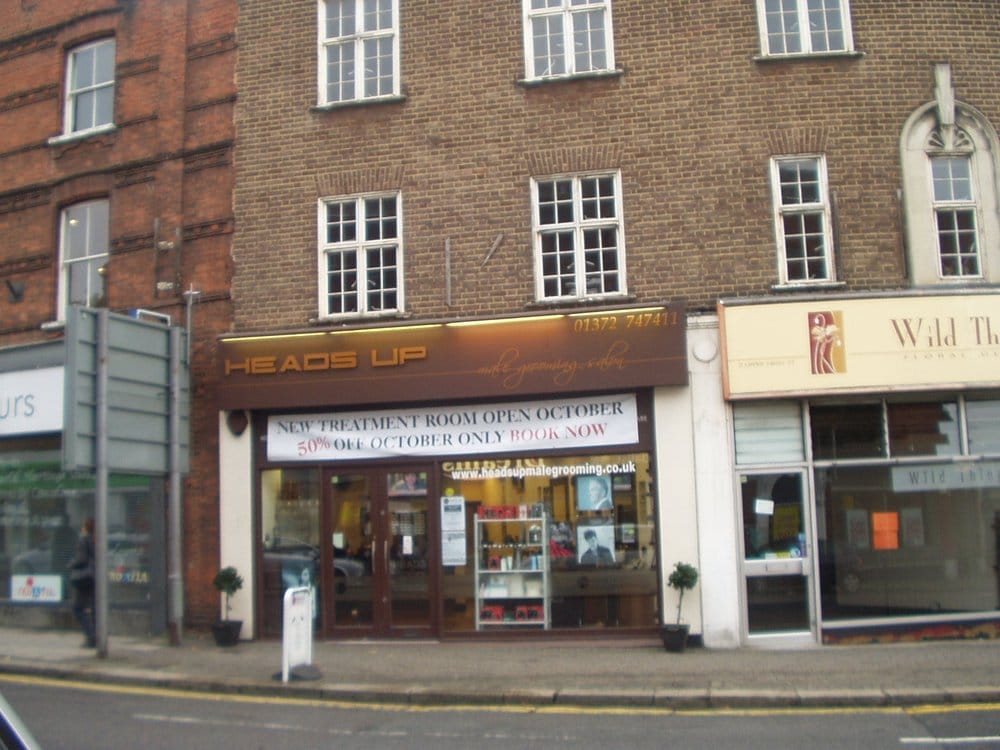 HEADS UP MALE GROOMING Updated July 2024 1 The Quadrant, Epsom