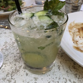 Seasons 52 - Cucumber Basil Smash $7 at Happy Hour - New American Near Me - Phoenix, Arizona