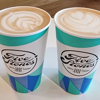 Five Stones Coffee Company - Pair of 16oz mochas (4/21/26) - Coffee & Tea Near Me - Kirkland, Washington Five Stones Coffee Company - Pair of 16oz mochas (4/21/26) - Coffee & Tea Near Me - Kirkland, Washington