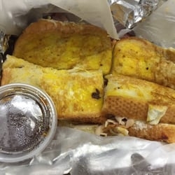 Saxon Country Market - "Ben's Monty" French toast with ham turkey and Swiss!