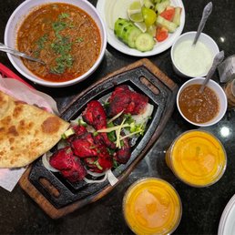 Mango Lassi Chicken Masala Tandoori Chicken Paratha