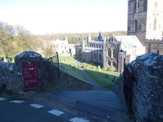 St Davids Cathedral by null