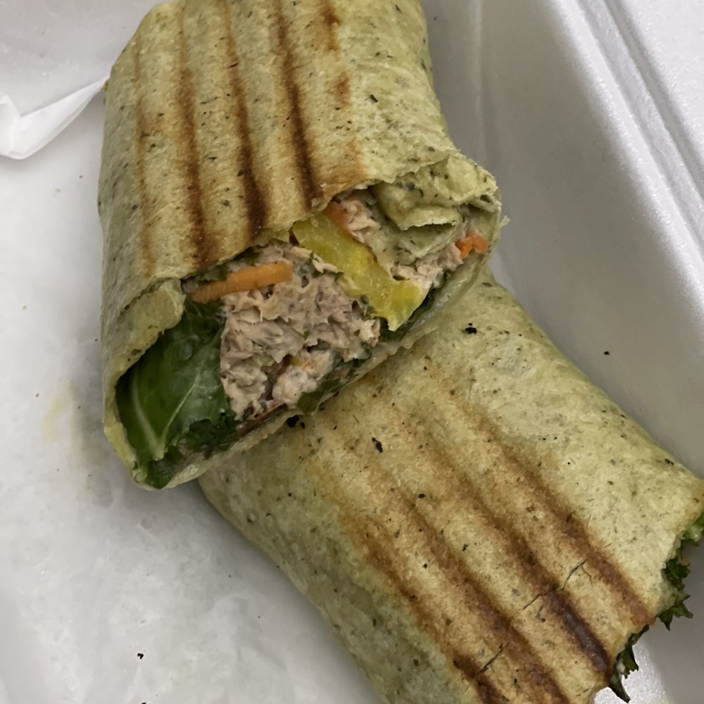 Large tuna wrap Large tuna wrap