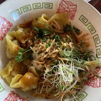 Fooki - Spicy wonton noodle - Bubble Tea Near Me - Aiea, Hawaii