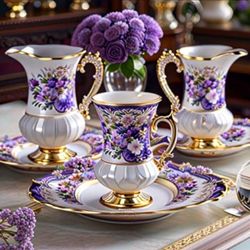 High Profile of Lakehurst Dispensary - Tea set