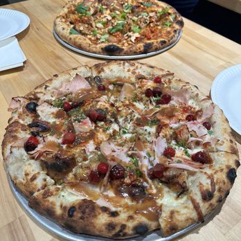 Just Pizza - Turkey dinner is their December special - Pizza Near Me - Vancouver, British Columbia
