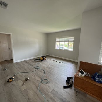 Caliber Flooring Solutions - Our floors in progress - Flooring Near Me - Anaheim, California