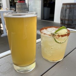 Live Oak Hefeweizen and Paloma