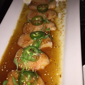 Aquifer 65 - Yellow tail, jalapeño, and ponzu sashimi. Yum! - Lounges Near Me - Palm Desert, California