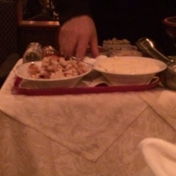 Peter's Fine Dining - So many wonderful ingredients in the table side Caesar salad. - Seafood Near Me - Markham, Ontario Peter's Fine Dining - So many wonderful ingredients in the table side Caesar salad. - Seafood Near Me - Markham, Ontario