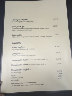 Menu photo 2 StadtCafe Dreieich, HE