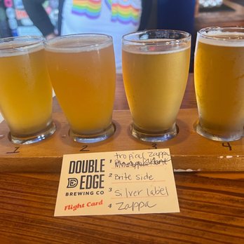Double Edge Brewing - Flight - Breweries Near Me - Lancaster, Ohio