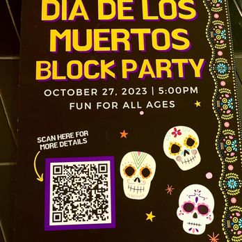 Alegria - a poster for dia de los muertos block party - Bars Near Me - Washington, DC, District of Columbia Alegria - a poster for dia de los muertos block party - Bars Near Me - Washington, DC, District of Columbia