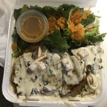 Fresh Catch - Fresh Ono plate with pasta cream sauces - Hawaiian Near Me - Honolulu, Hawaii Fresh Catch - Fresh Ono plate with pasta cream sauces - Hawaiian Near Me - Honolulu, Hawaii