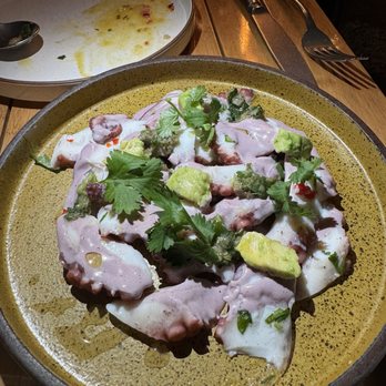 Leche De Tigre - Octopus - Peruvian Near Me - San Antonio, Texas Leche De Tigre - Octopus - Peruvian Near Me - San Antonio, Texas
