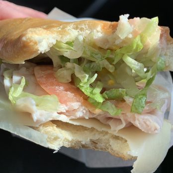 Monkey's Subs - Turkey and Swiss with lettuce, tomato oil n vinegar mustard and mayo - Sandwiches Near Me - Beaverton, Oregon