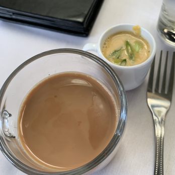 Boulder Dushanbe Teahouse - Chi tea and butternut squash soup. Delicious - Tea Rooms Near Me - Boulder, Colorado