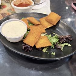 The fried ricotta