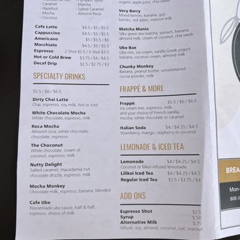 Island Corner Cafe - Coffee & Tea Near Me - Kailua-Kona, Hawaii