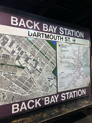 Back Bay Station (Amtrak & Orange Line) by null