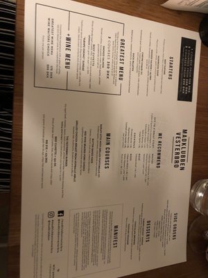 Menu photo 2 Madklubben Vesterbro Copenhagen, 84