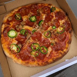 Gaetano’s Brick Oven - Pepperoni and jalapeno
