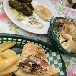 Lamb Gyro Wrap