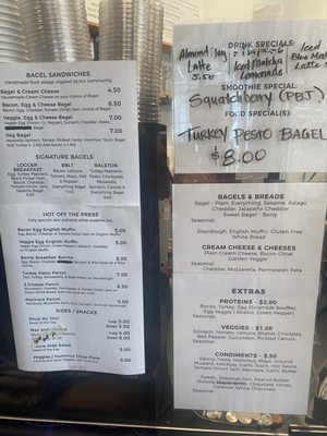 Menu photo 4 Mugs Coffee House Lebanon, OR
