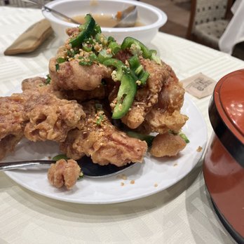Lobster Bay - Salt and pepper pork chops (huge lunch portion) - Seafood Near Me - Rowland Heights, California