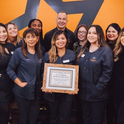 Stellar Smiles Ortho - Our awesome staff receiving a community service award.