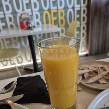 OEB Breakfast Co. - Yaletown - Orange juicd - Breakfast & Brunch Near Me - Vancouver, British Columbia OEB Breakfast Co. - Yaletown - Orange juicd - Breakfast & Brunch Near Me - Vancouver, British Columbia