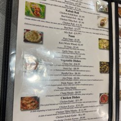 Khyber Market and Restaurant - Menu # 1