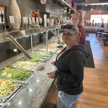 Dimassi's Mediterranean Buffet - The buffet was very nice... Everything was fresh. - Mediterranean Near Me - Allen, Texas