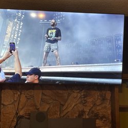 Peace Of Mind Services  - He mounted my 75" above my fireplace.. looks great .. now I have to finish painting and I'm all good