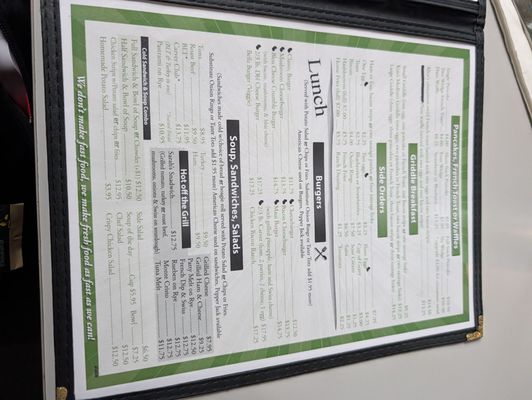 Menu photo 1 Carver Cafe Damascus, OR