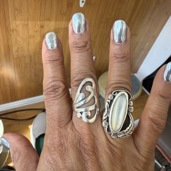 JoJe Nail Spa - Chrome Gel dip manicure - Nail Salons Near Me - San Francisco, California JoJe Nail Spa - Chrome Gel dip manicure - Nail Salons Near Me - San Francisco, California