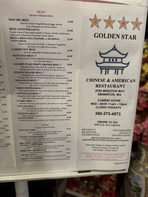 Golden Star Chinese & American Restaurant by null