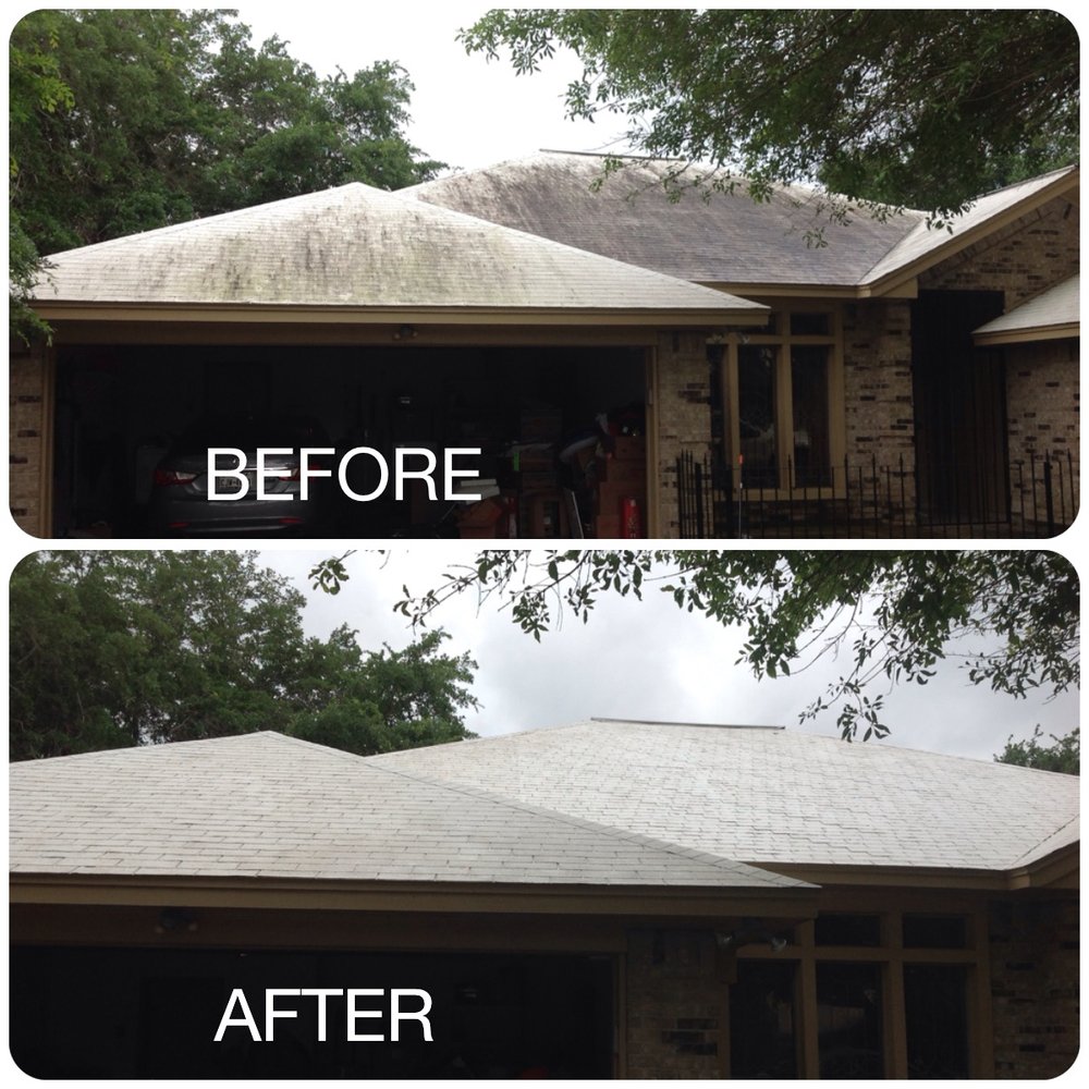 Slide of Hidalgo Roof and Exterior Softwash