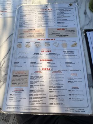 Menu photo 3 Buona Forchetta San Clemente, CA
