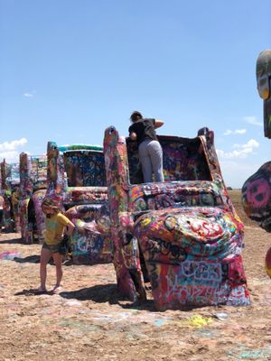 Cadillac Ranch by null