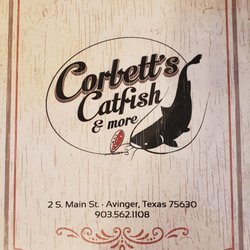 Corbett's Catfish & More - Menu