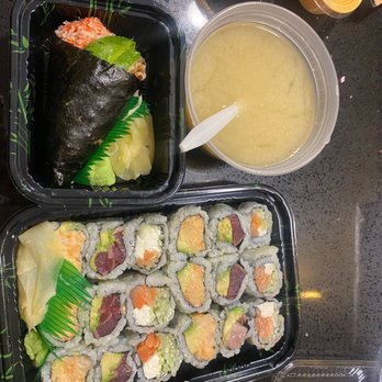 Mizu Sushi - Lobster Salad Avocado Roll Any 3 Roll Combo Philadelphia Roll Seared Pepper Tuna avocado roll Spicy crunch Tuna Roll Organic Miso Soup - Japanese Near Me - Brooklyn, New York Mizu Sushi - Lobster Salad Avocado Roll Any 3 Roll Combo Philadelphia Roll Seared Pepper Tuna avocado roll Spicy crunch Tuna Roll Organic Miso Soup - Japanese Near Me - Brooklyn, New York